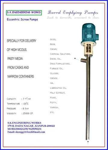 Eccentric Single Screw Pumps